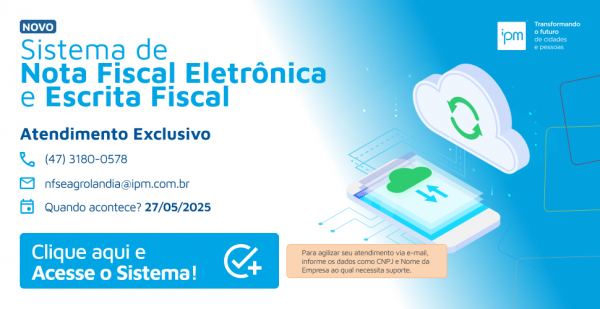 Atualização do Sistema Fiscal Web